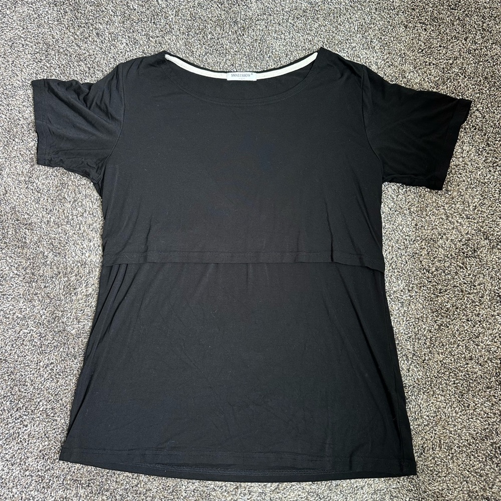 NURSING Black t-shirt